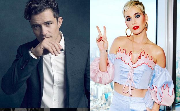 Katy Perry y Orlando Bloom. 