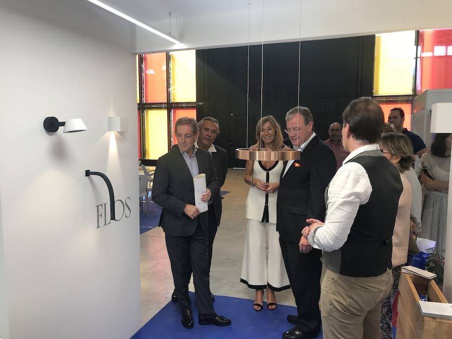 Imágenes de la inauguración de la II Feria Inmobiliaria de vivienda y decoración de León.