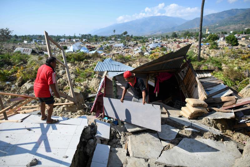 Fotos: Las imágenes del devastador tsunami en Indonesia