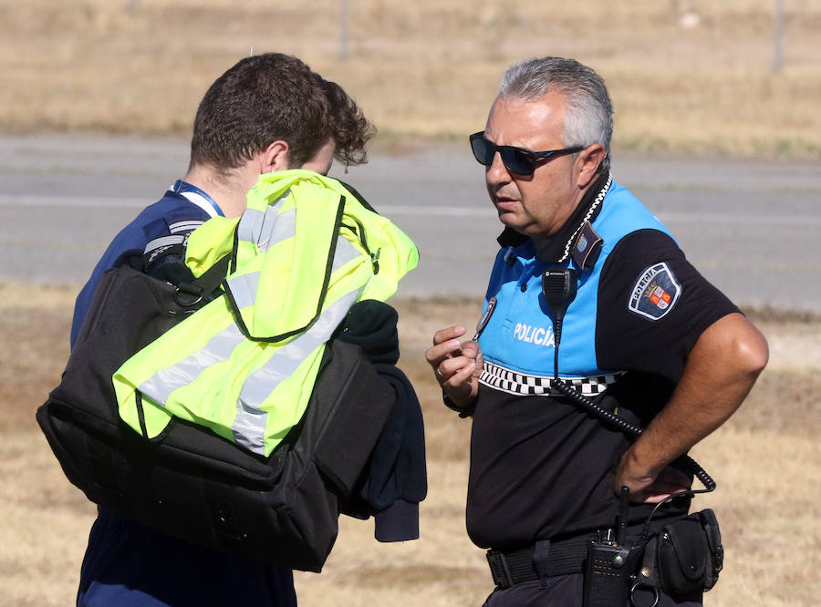 Fotos: Sin un rasguño, tras estrellarse con su avioneta en Fuentemilanos