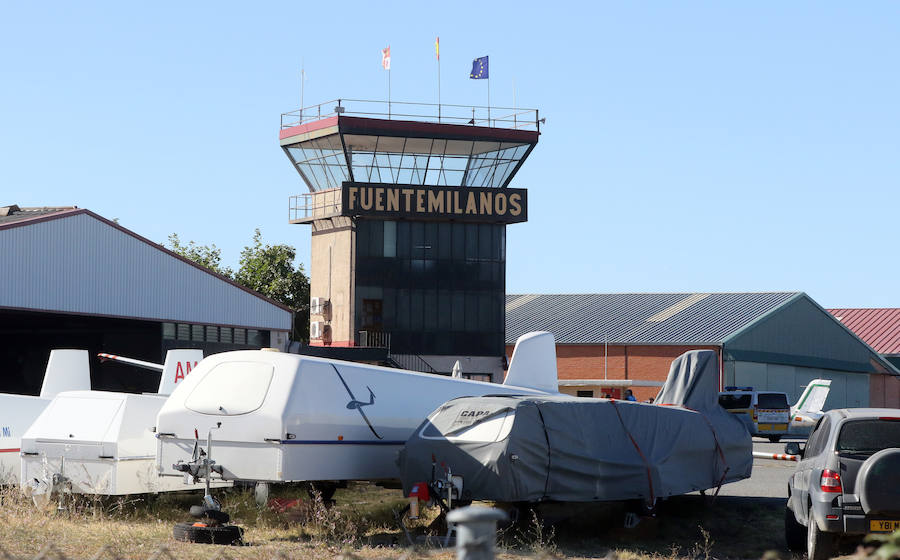 Fotos: Sin un rasguño, tras estrellarse con su avioneta en Fuentemilanos