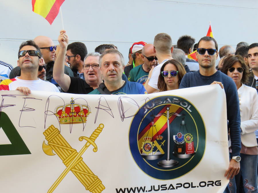 La Policía Nacional y la Guardia Civil de León vuelven a salir a la calle por una equiparación real en los sueldos