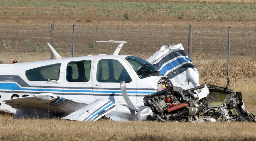 Fotos: Accidente de avioneta en Segovia