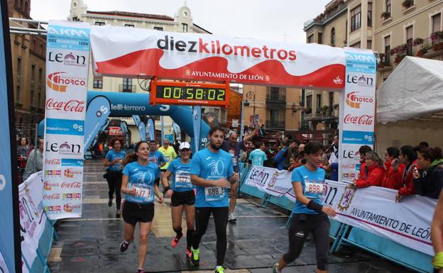 Imagen de la 'Carrera Ciudad de León'.