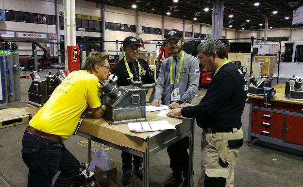 Un instante de los EuroSkills.