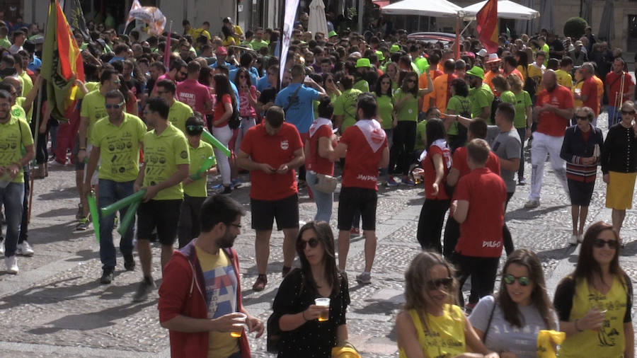 Fotos: Las peñas celebran San Froilán