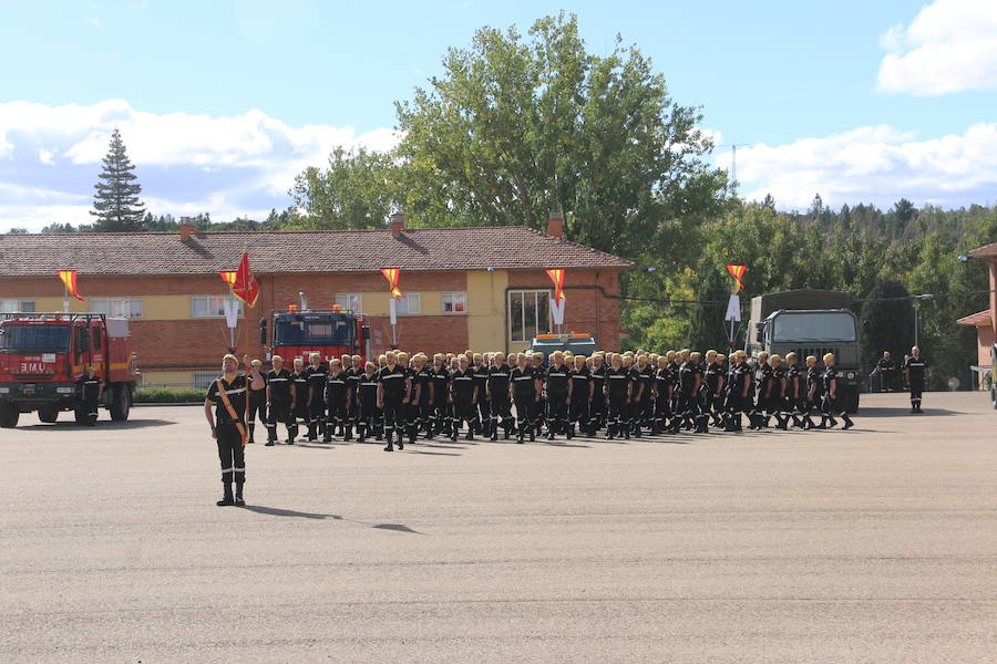 El V Batallón de Intervención en Emergencias de la Unidad Militar de Emergencias, con base en la localidad leonesa de El Ferral del Bernesga celebra la festividad en honor a su Patrona, Nuestra Señora del Rosario.