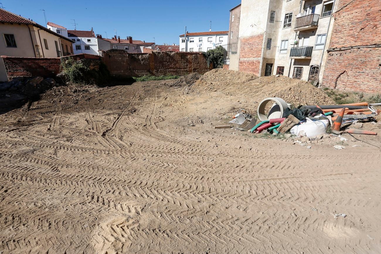 Fotos: Últimos trabajos antes de cubrir los restos romanos