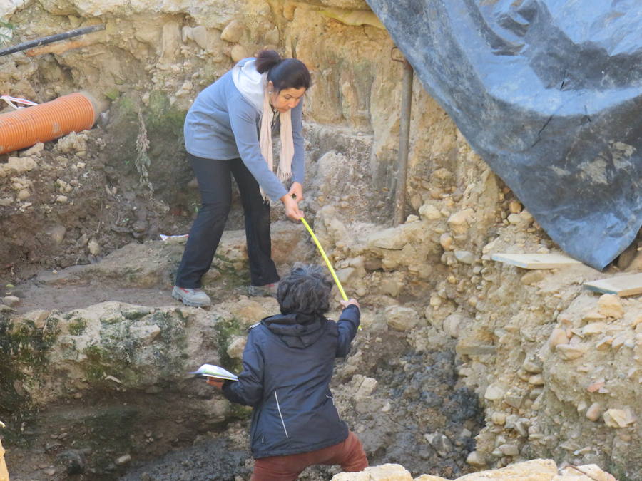 Fotos: Últimos trabajos antes de cubrir los restos romanos