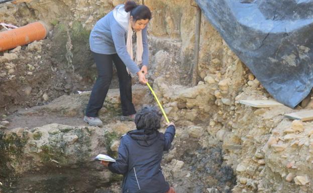 Actuación sobre los restos de San Pelayo.