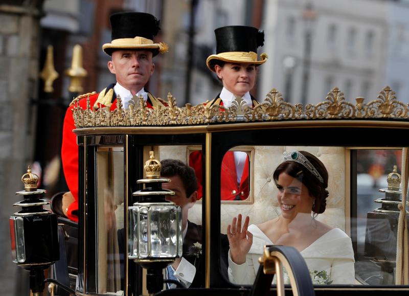 Fotos: Así ha sido la boda de Eugenia de York y Jack Brooksbank