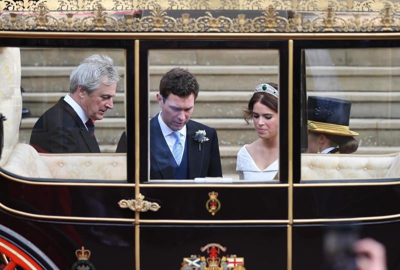 Fotos: Así ha sido la boda de Eugenia de York y Jack Brooksbank