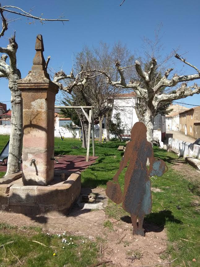 Museo al aire libre en Matalebreras (Soria), un proyecto no productivo liderado por Proynerso. 