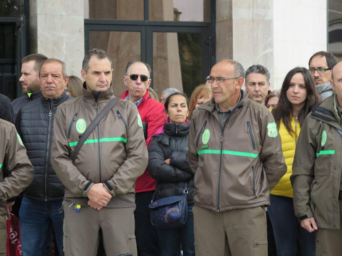 Fotos: Concentración de agentes forestales en León