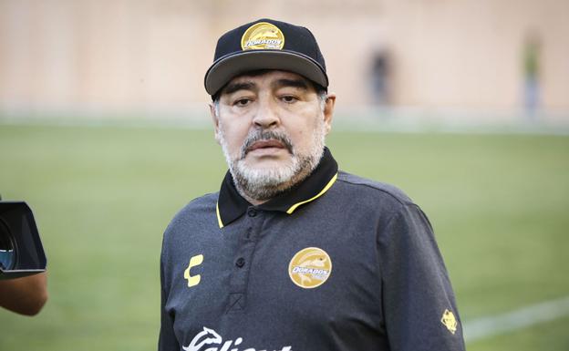 Diego Armando Maradona. 