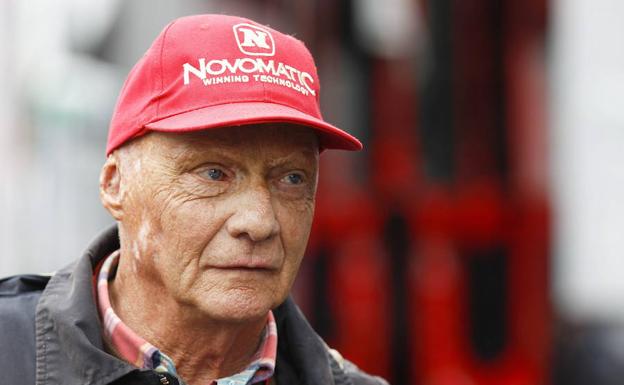 El expiloto austriaco Niki Lauda. 