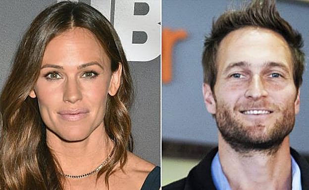 Jennifer Garner junto al empresario John Miller. 