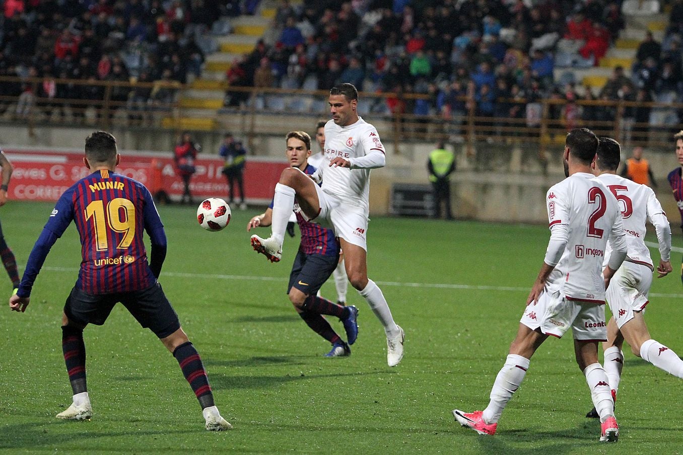 Cultural y FC Barcelona se miden en la Copa del Rey con el Reino de León como escenario.