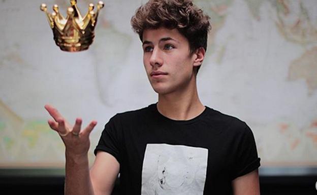 El joven Juanpa Zurita. 