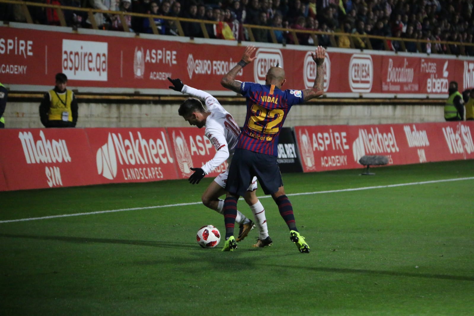 Cultural y FC Barcelona se miden en la Copa del Rey con el Reino de León como escenario.