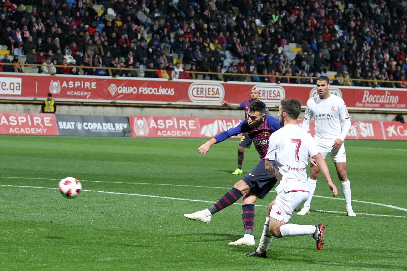 Cultural y FC Barcelona se miden en la Copa del Rey con el Reino de León como escenario.