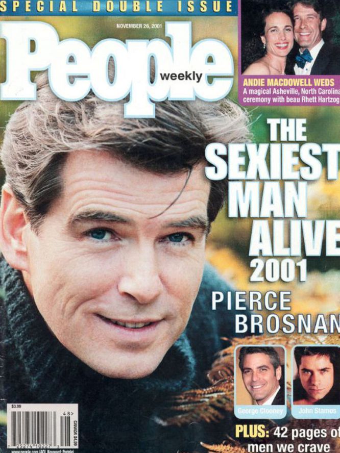 2001. Pierce Brosnan.