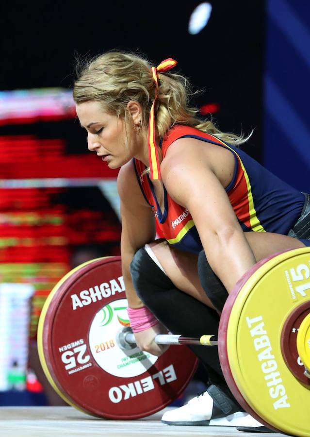 Fotos: Lydia Valentín, en el Campeonato del Mundo de Halterofilia de Turkmenistán