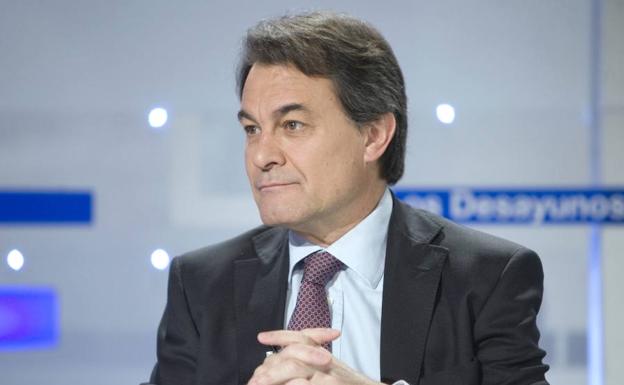 El expresidente de la Generalitat, Artur Mas. 