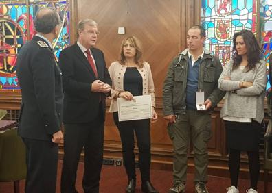 Imagen secundaria 1 - Recepción del alcalde de León.