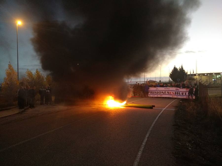 Fotos: Inicio de la huelga en la prisión de Villahierro