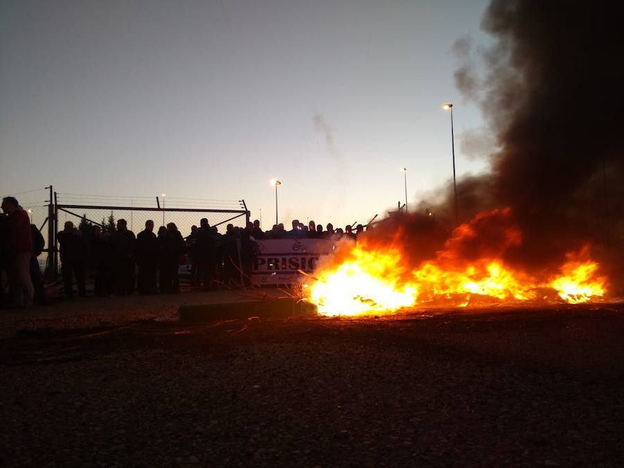 Fotos: Inicio de la huelga en la prisión de Villahierro