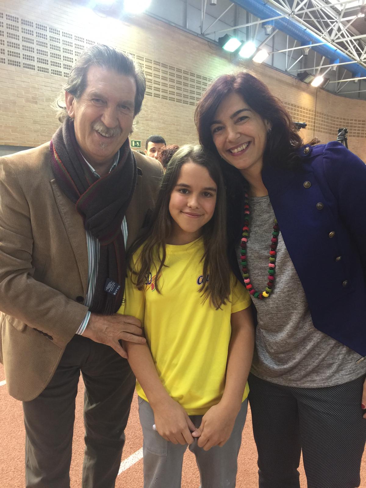Las Becas Vamos de ColaCao y el CSD para fomentar del deporte premian el empeño personal de María Martín Granizo y su club, Leitariegos