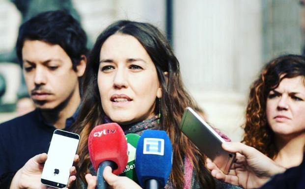 La diputada Ana Marcello. 