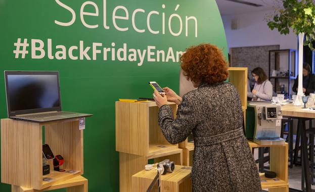 La tienda que Amazon ha abierto en Madrid.