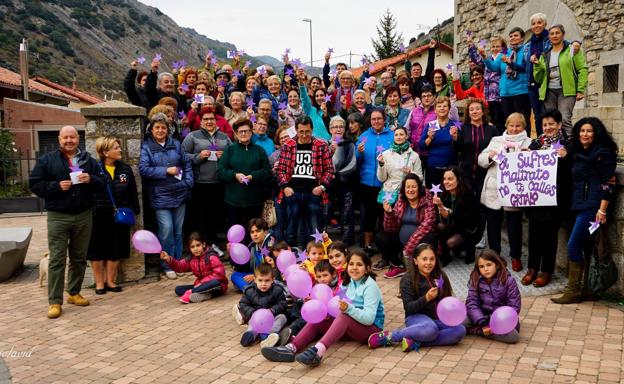 Flashmob contra la violencia de género de Ciñera.