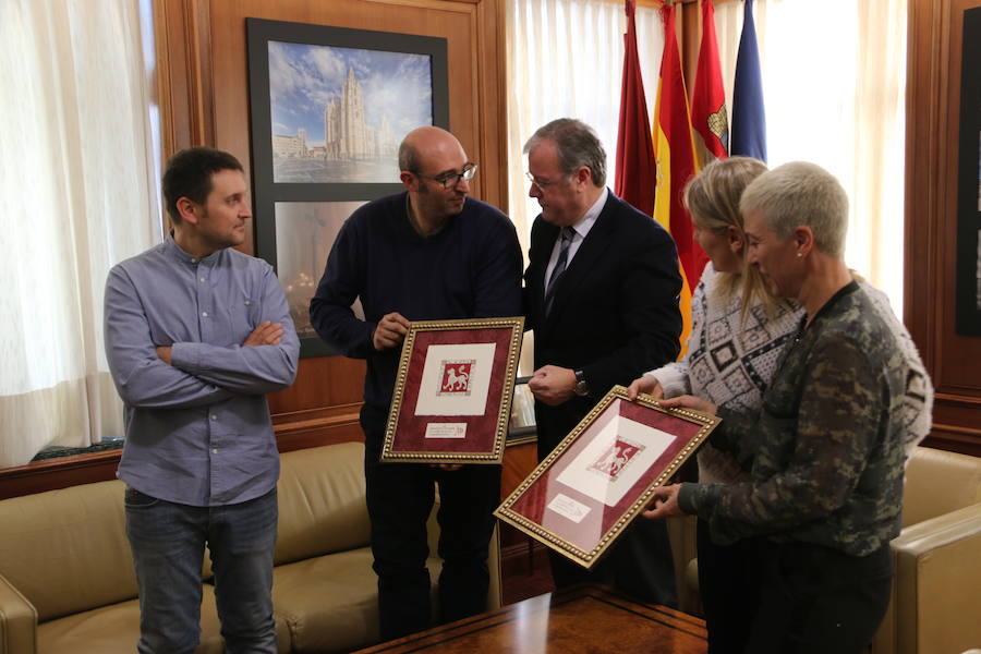 Fotos: Reunión del alcalde con los responsables de los restaurantes Estrella Michelín en León