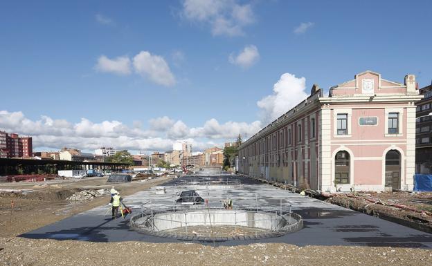 Estado de las obras de integración en la ciudad de León.