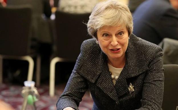 La primera ministra británica Theresa May. 