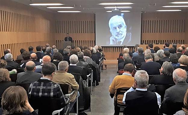 Jornada de reconocimiento a Salvador Gutiérrez Ordóñez en la Fundación Sierra Pambley