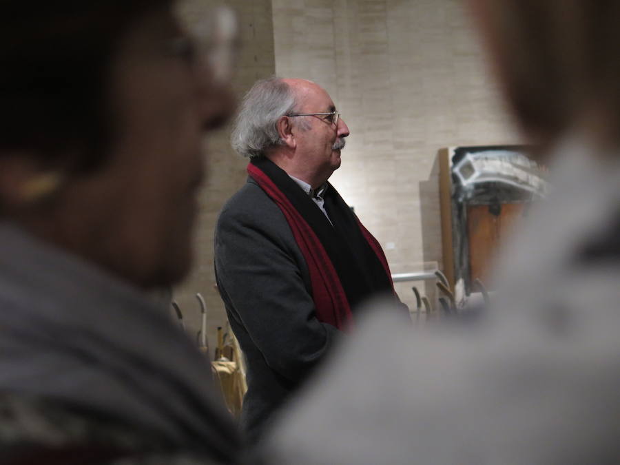 Fotos: Antonio Colinas, guía perfecto en el MUSAC