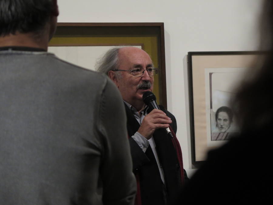 Fotos: Antonio Colinas, guía perfecto en el MUSAC