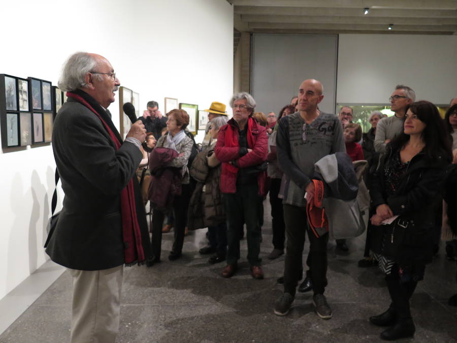 Fotos: Antonio Colinas, guía perfecto en el MUSAC