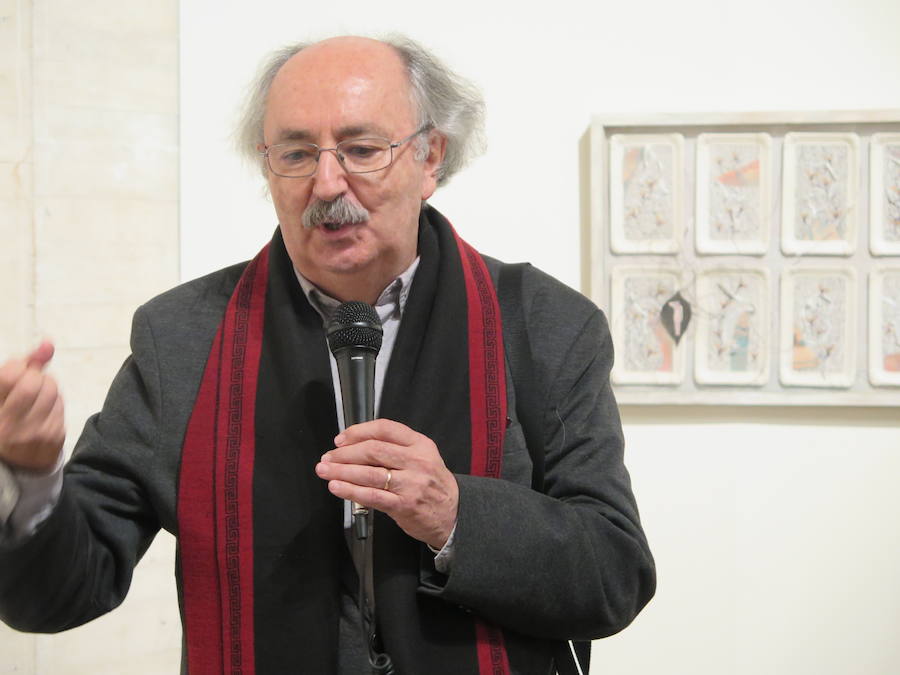 Fotos: Antonio Colinas, guía perfecto en el MUSAC