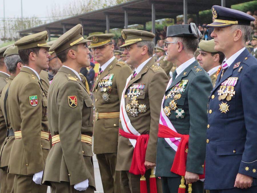 Fotos: La celebración de Santa Bárbara en la Base Conde de Gazola