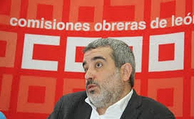Xosepe Vega, secretario provincial de CCOO.