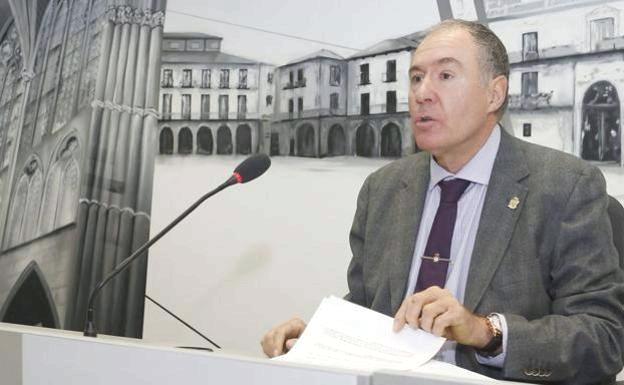 Eduardo López Sendino, portavoz de UPL en el Ayuntamiento de León.