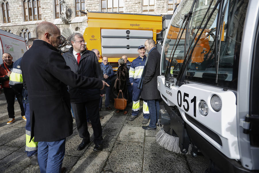 Fotos: Nueva maquinaría en el servicio de limpieza de León capital