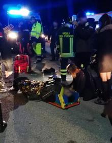 Imagen secundaria 2 - Imágenes de los servicios de emergencia. 