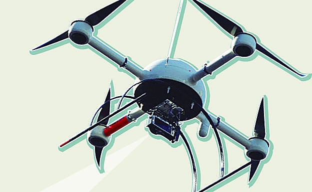 A la caza aérea de construcciones ilegales. 