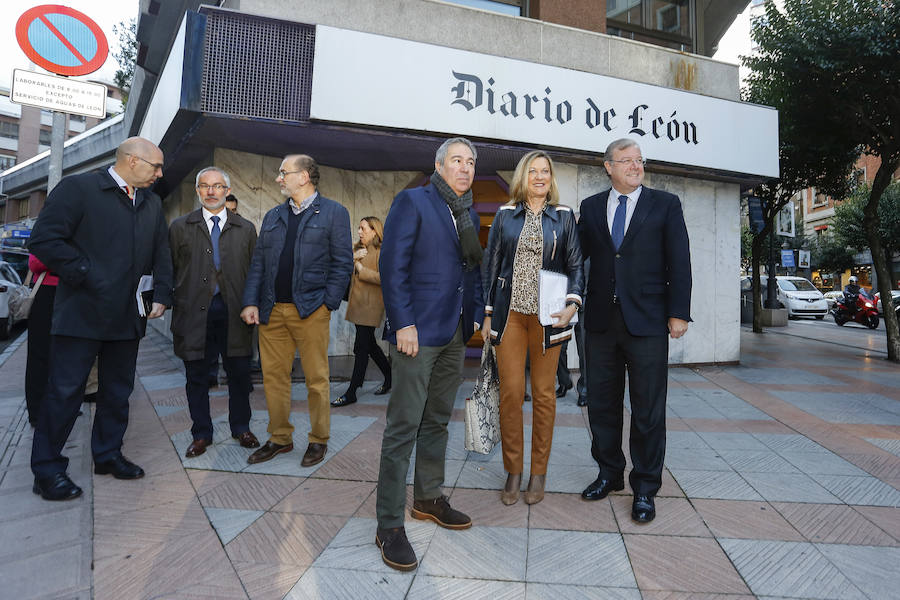 Fotos: Pilar del Olmo interviene en la jornada &#039;León, camino de una reindustrialización necesaria&#039;